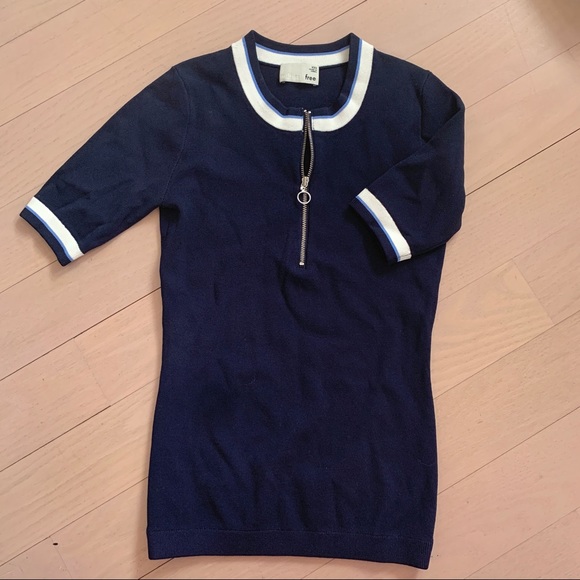 Aritzia Wilfred Free fitted short sleeve blouse - Picture 2 of 3